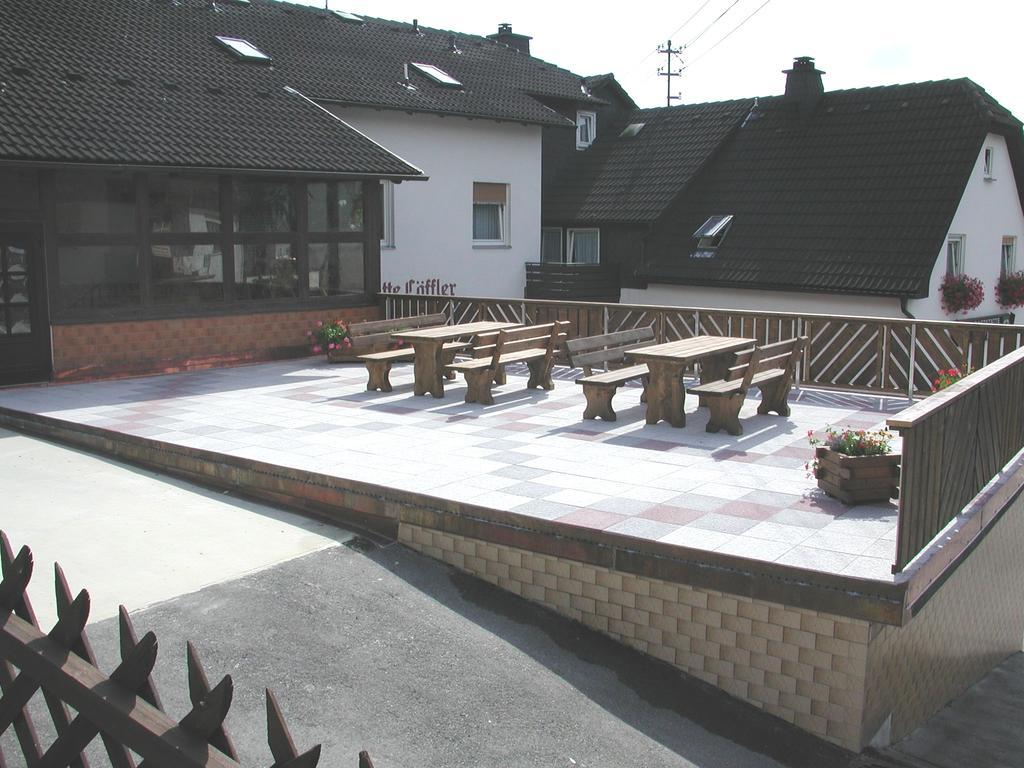 Pension Loeffler Steinbach am Wald ภายนอก รูปภาพ